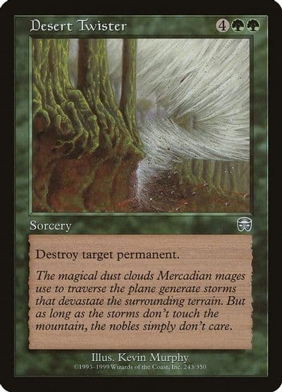 Desert Twister Mercadian Masques Magic card
