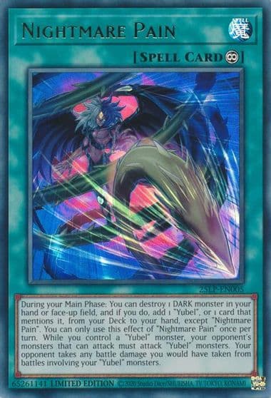 Nightmare Pain Limited Pack World Championship 2025 Yu-Gi-Oh! card