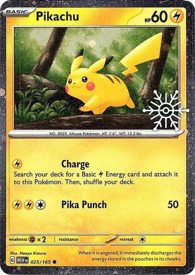 Pikachu (Holiday Calendar) Miscellaneous Cards & Products Pokemon card