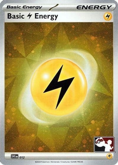 Basic Lightning Energy - 012 (Cosmos Holo) Prize Pack Series Cards Pokemon card