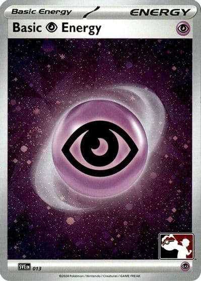 Basic Psychic Energy - 013 (Cosmos Holo) Prize Pack Series Cards Pokemon card