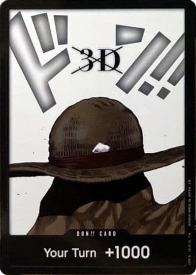 DON Card 3D Double Pack Set Vol 8 Legacy of the Master One Piece card