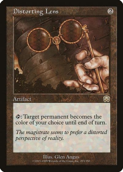 Distorting Lens Mercadian Masques Magic card