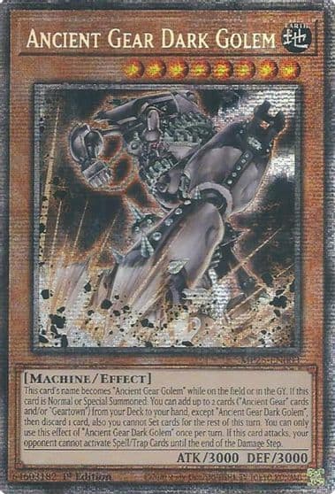 Ancient Gear Dark Golem 2025 Mega-Pack Yu-Gi-Oh! card