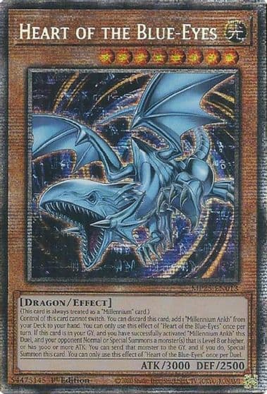 Heart of the Blue Eyes 2025 Mega-Pack Yu-Gi-Oh! card