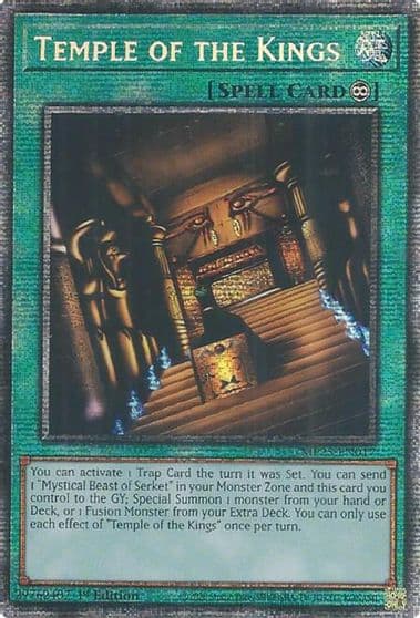Temple of the Kings 2025 Mega-Pack Yu-Gi-Oh! card