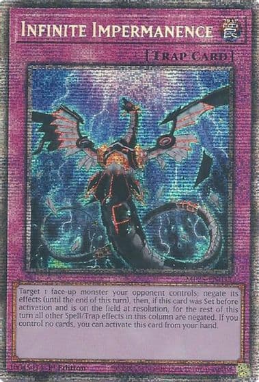 Infinite Impermanence 2025 Mega-Pack Yu-Gi-Oh! card