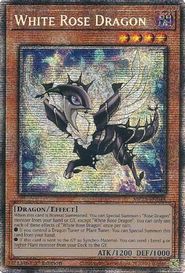 White Rose Dragon 2025 Mega-Pack Yu-Gi-Oh! card