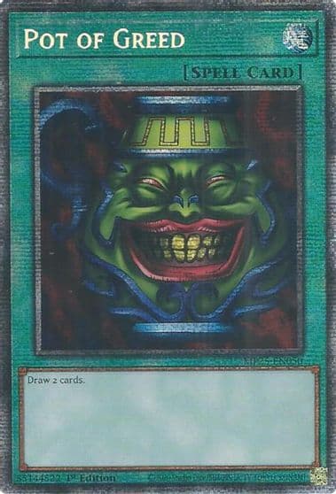 Pot of Greed 2025 Mega-Pack Yu-Gi-Oh! card