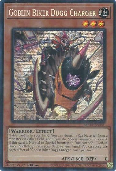 Goblin Biker Dugg Charger 2025 Mega-Pack Yu-Gi-Oh! card