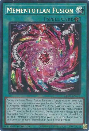 Mementotlan Fusion 2025 Mega-Pack Yu-Gi-Oh! card