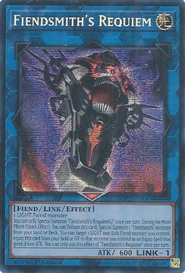 Fiendsmiths Requiem 2025 Mega-Pack Yu-Gi-Oh! card