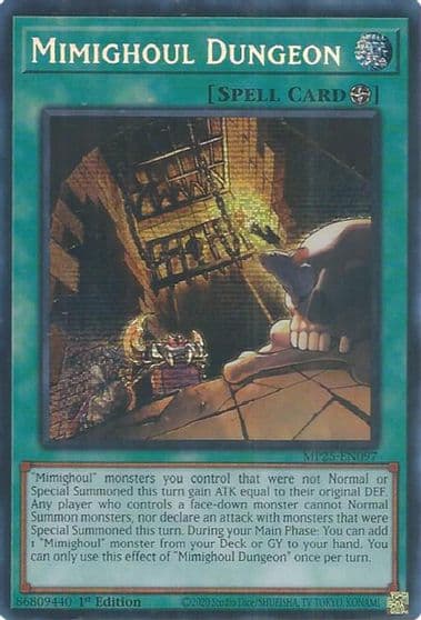 Mimighoul Dungeon 2025 Mega-Pack Yu-Gi-Oh! card