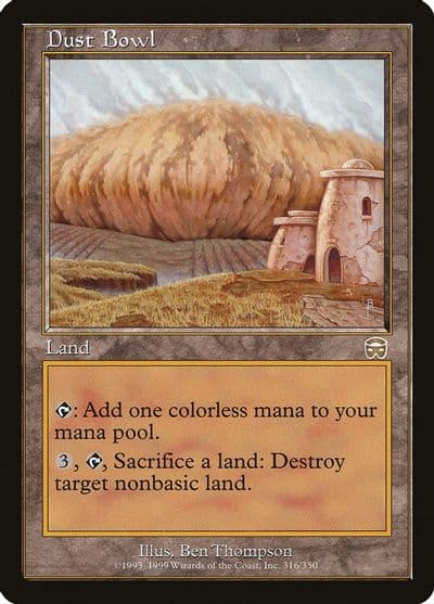 Dust Bowl Mercadian Masques Magic card