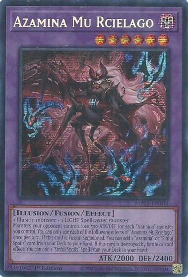 Azamina Mu Rcielago 2025 Mega-Pack Yu-Gi-Oh! card