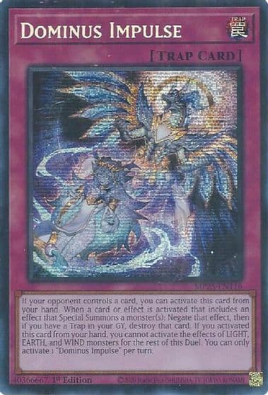 Dominus Impulse 2025 Mega-Pack Yu-Gi-Oh! card