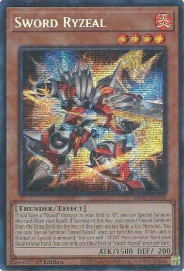 Sword Ryzeal 2025 Mega-Pack Yu-Gi-Oh! card
