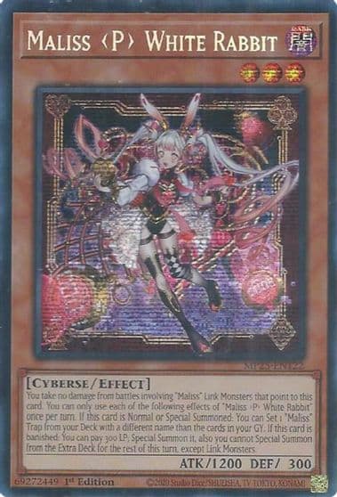 Maliss P White Rabbit 2025 Mega-Pack Yu-Gi-Oh! card