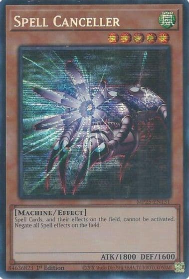 Spell Canceller 2025 Mega-Pack Yu-Gi-Oh! card