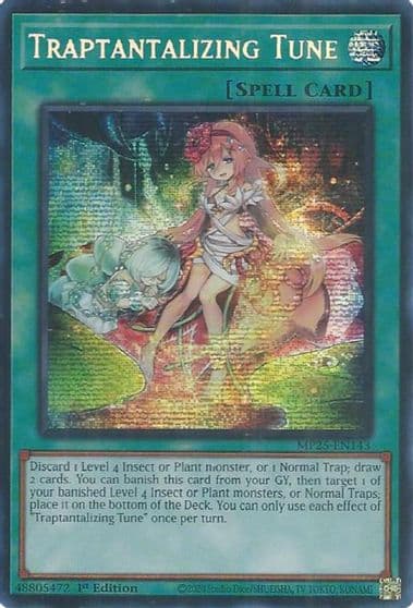 Traptantalizing Tune 2025 Mega-Pack Yu-Gi-Oh! card