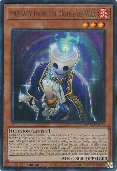 Emissary from the House of Wax 2025 Mega-Pack Yu-Gi-Oh! card