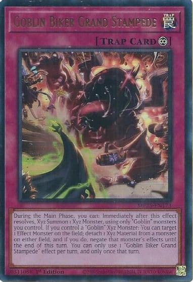 Goblin Biker Grand Stampede 2025 Mega-Pack Yu-Gi-Oh! card