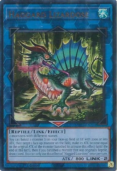 Haggard Lizardose 2025 Mega-Pack Yu-Gi-Oh! card