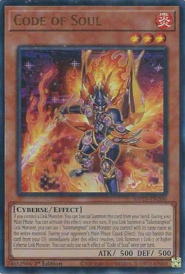 Code of Soul 2025 Mega-Pack Yu-Gi-Oh! card
