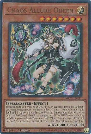 Chaos Allure Queen 2025 Mega-Pack Yu-Gi-Oh! card