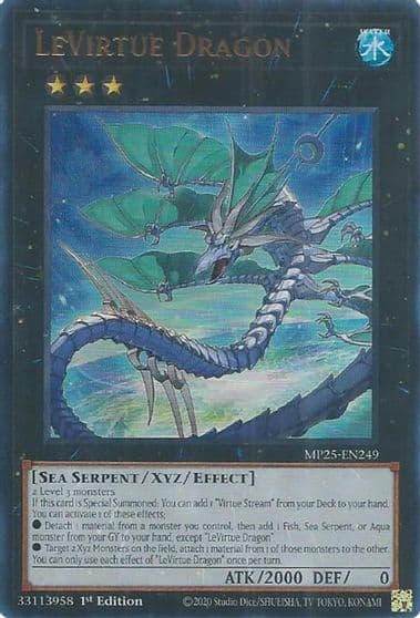 LeVirtue Dragon 2025 Mega-Pack Yu-Gi-Oh! card