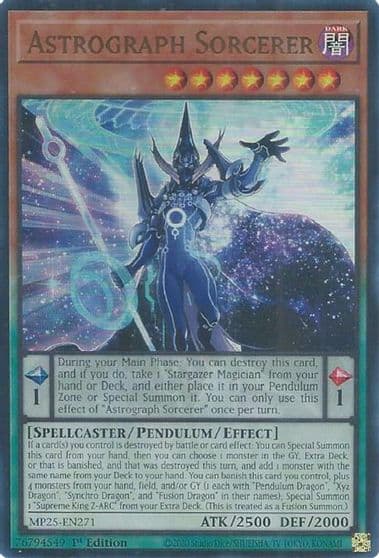 Astrograph Sorcerer 2025 Mega-Pack Yu-Gi-Oh! card