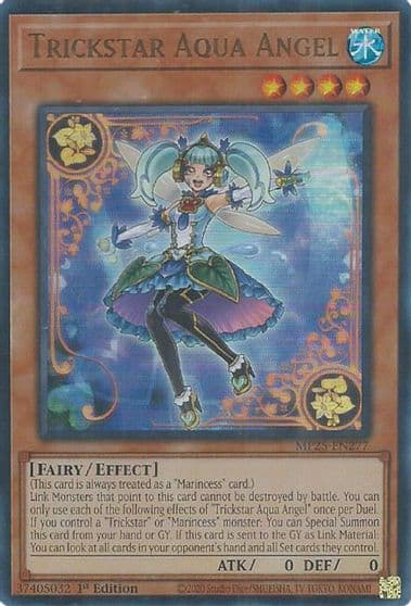 Trickstar Aqua Angel 2025 Mega-Pack Yu-Gi-Oh! card