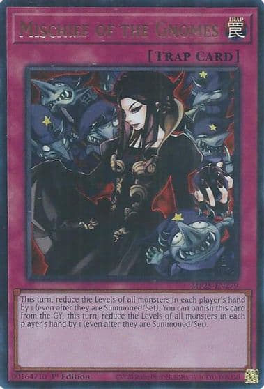 Mischief of the Gnomes 2025 Mega-Pack Yu-Gi-Oh! card