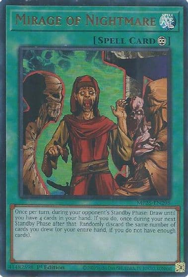 Mirage of Nightmare 2025 Mega-Pack Yu-Gi-Oh! card