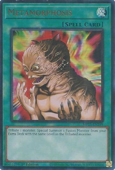 Metamorphosis 2025 Mega-Pack Yu-Gi-Oh! card