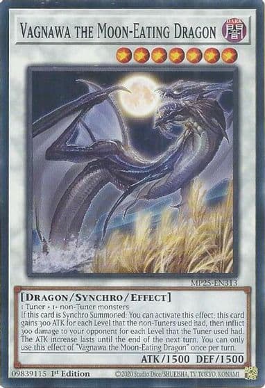Vagnawa the Moon Eating Dragon 2025 Mega-Pack Yu-Gi-Oh! card