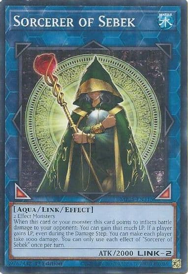 Sorcerer of Sebek 2025 Mega-Pack Yu-Gi-Oh! card