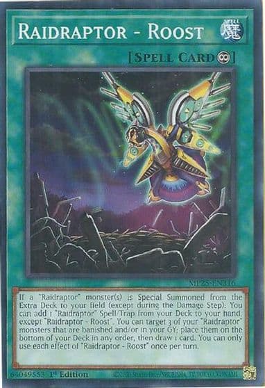 Raidraptor Roost 2025 Mega-Pack Yu-Gi-Oh! card