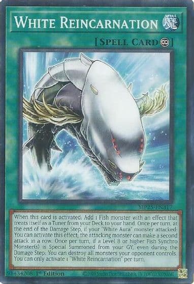 White Reincarnation 2025 Mega-Pack Yu-Gi-Oh! card