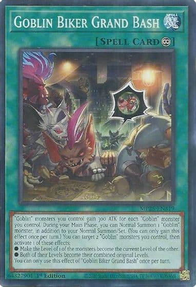 Goblin Biker Grand Bash 2025 Mega-Pack Yu-Gi-Oh! card