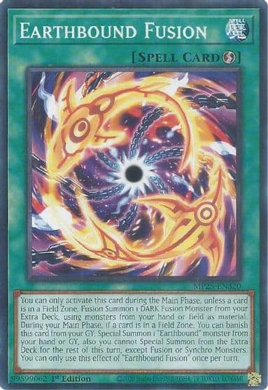 Earthbound Fusion 2025 Mega-Pack Yu-Gi-Oh! card