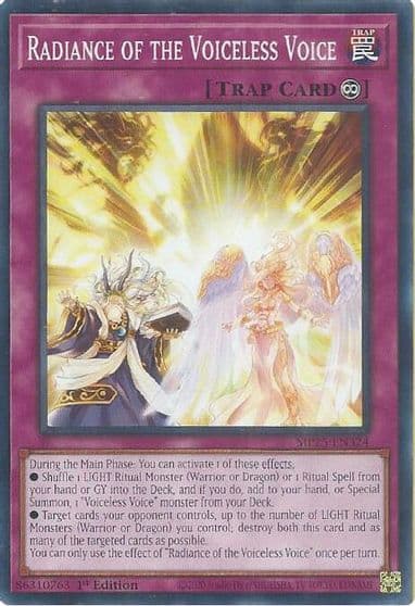 Radiance of the Voiceless Voice 2025 Mega-Pack Yu-Gi-Oh! card