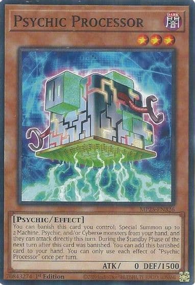 Psychic Processor 2025 Mega-Pack Yu-Gi-Oh! card