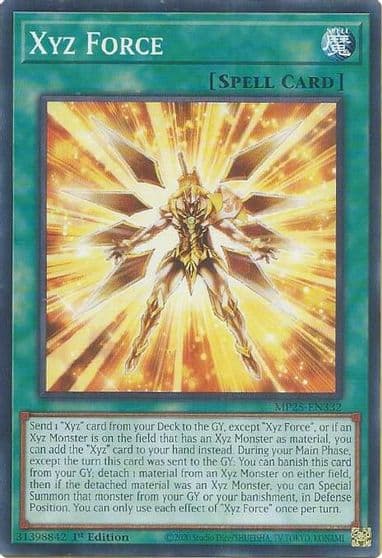 Xyz Force 2025 Mega-Pack Yu-Gi-Oh! card