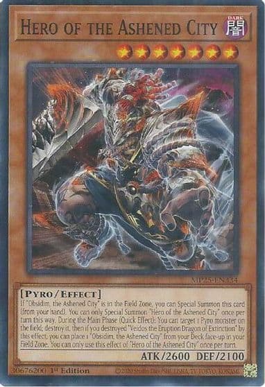 Hero of the Ashened City 2025 Mega-Pack Yu-Gi-Oh! card