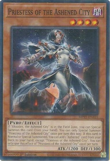 Priestess of the Ashened City 2025 Mega-Pack Yu-Gi-Oh! card