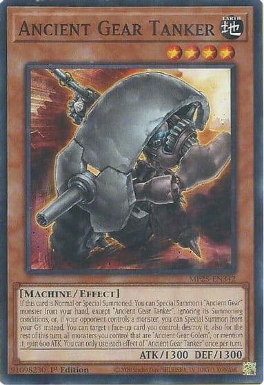 Ancient Gear Tanker 2025 Mega-Pack Yu-Gi-Oh! card