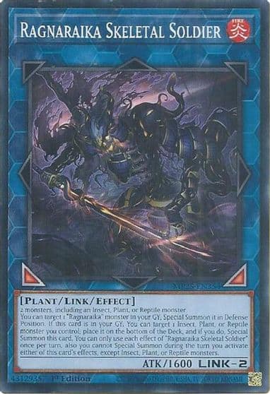 Ragnaraika Skeletal Soldier 2025 Mega-Pack Yu-Gi-Oh! card