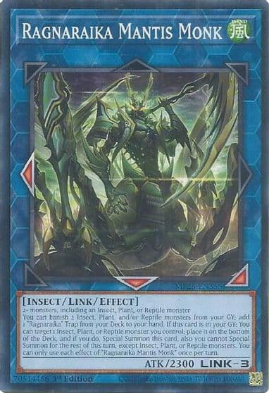 Ragnaraika Mantis Monk 2025 Mega-Pack Yu-Gi-Oh! card