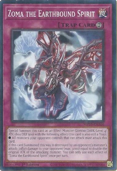 Zoma the Earthbound Spirit 2025 Mega-Pack Yu-Gi-Oh! card
